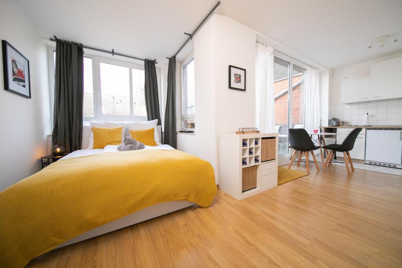 Studio Shiny - Zentral Mit Balkon - Messe - Kueche Neuss Buitenkant foto